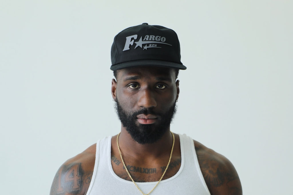 True Black Unstructured Fargoszn Hat