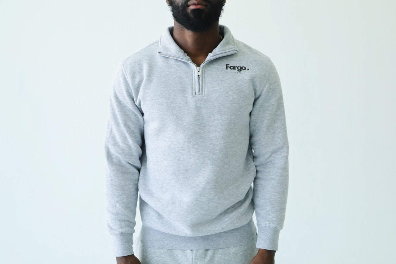 Grey Essential Fargoszn Quarter Zips