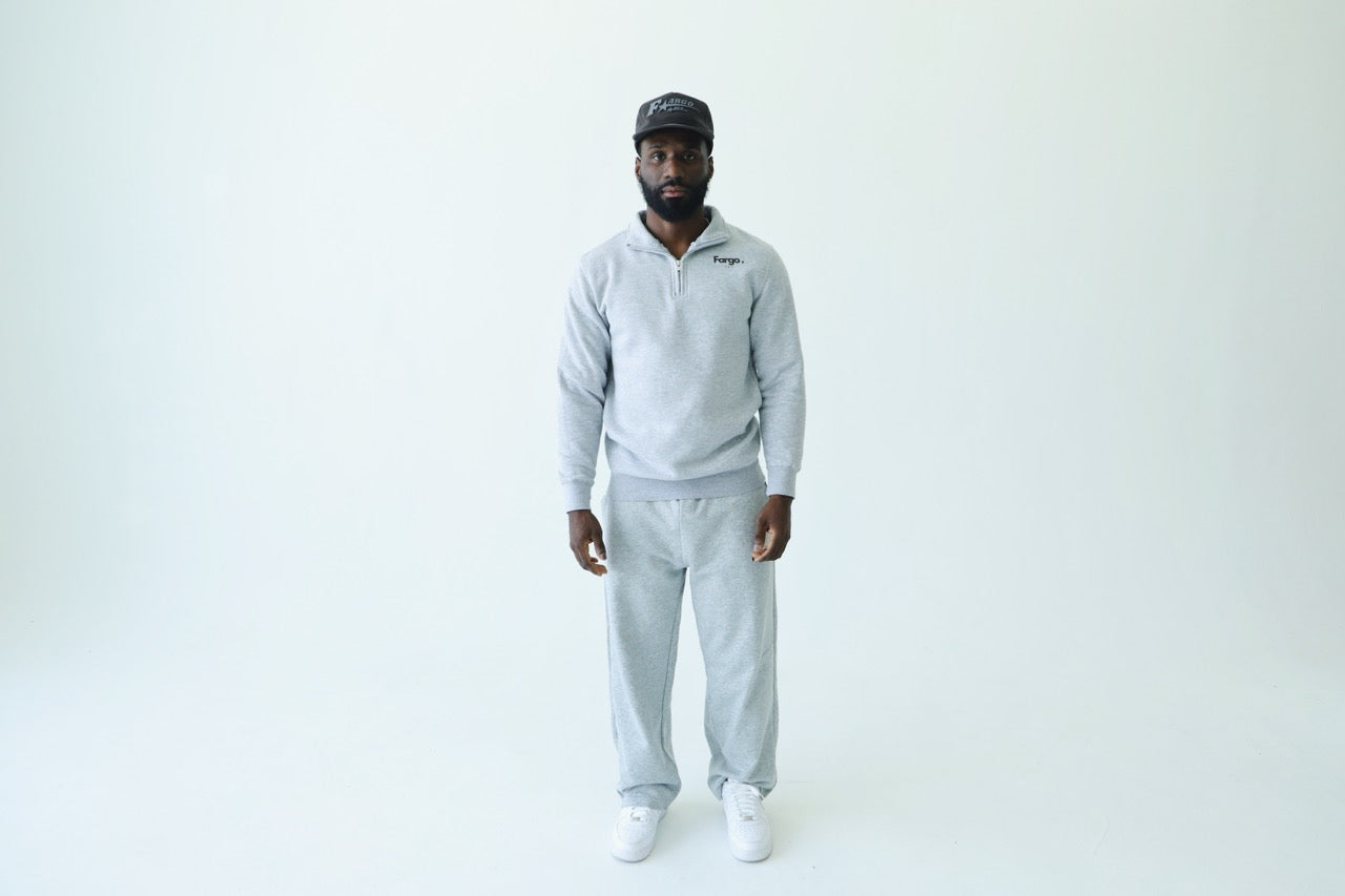 Grey Essential Fargoszn Quarter Zips