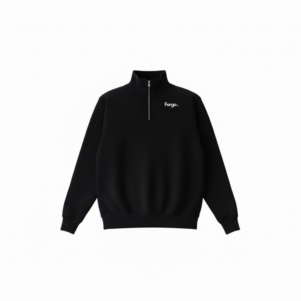 Black Essential Fargoszn Quarter Zips