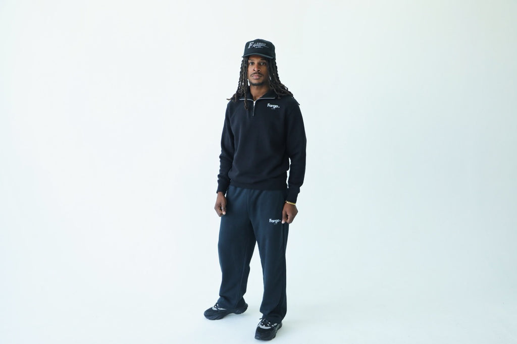 Black Essential Fargoszn Quarter Zips