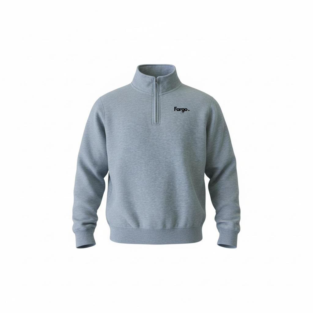 Grey Essential Fargoszn Quarter Zips