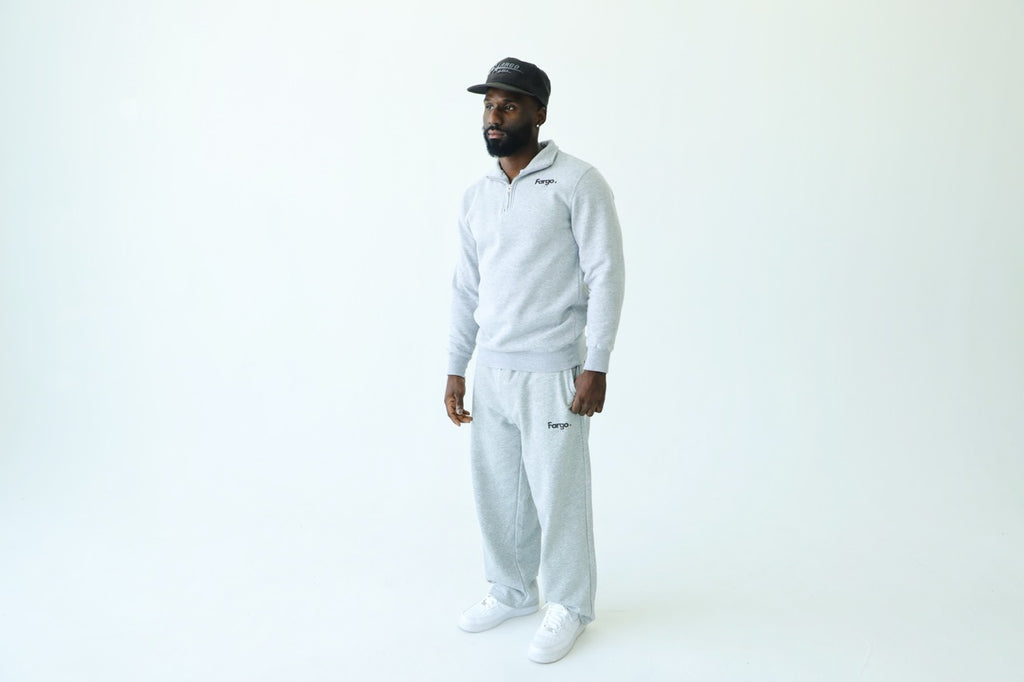 Grey Essential Fargoszn Quarter Zips