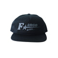 True Black Unstructured Fargoszn Hat