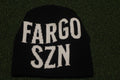 Black Knitted FargoSzn Beanies