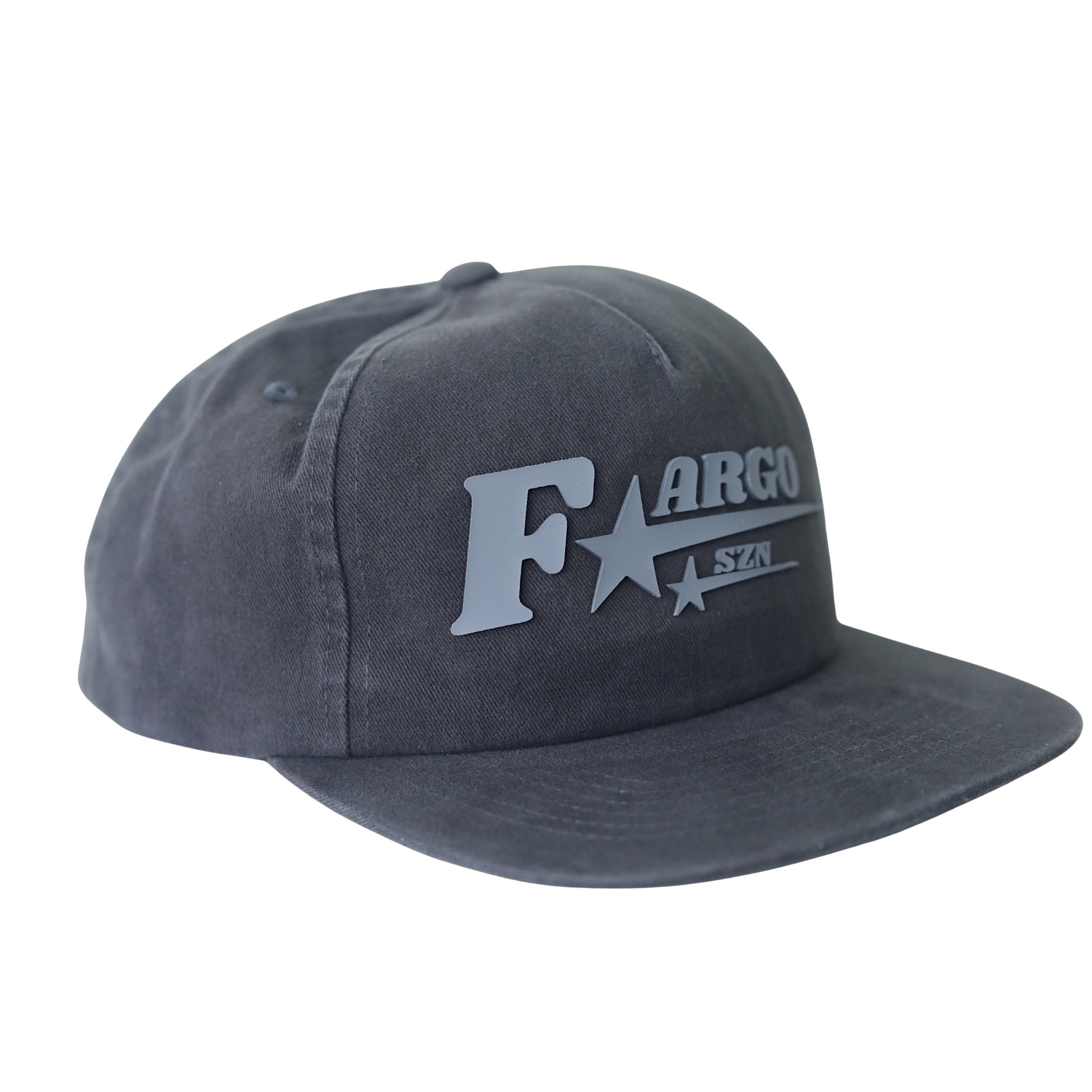 Vintage Black Unstructured Fargoszn Hat