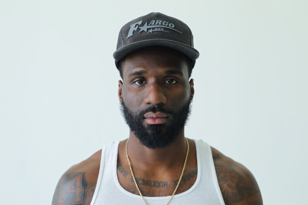 Vintage Black Unstructured Fargoszn Hat