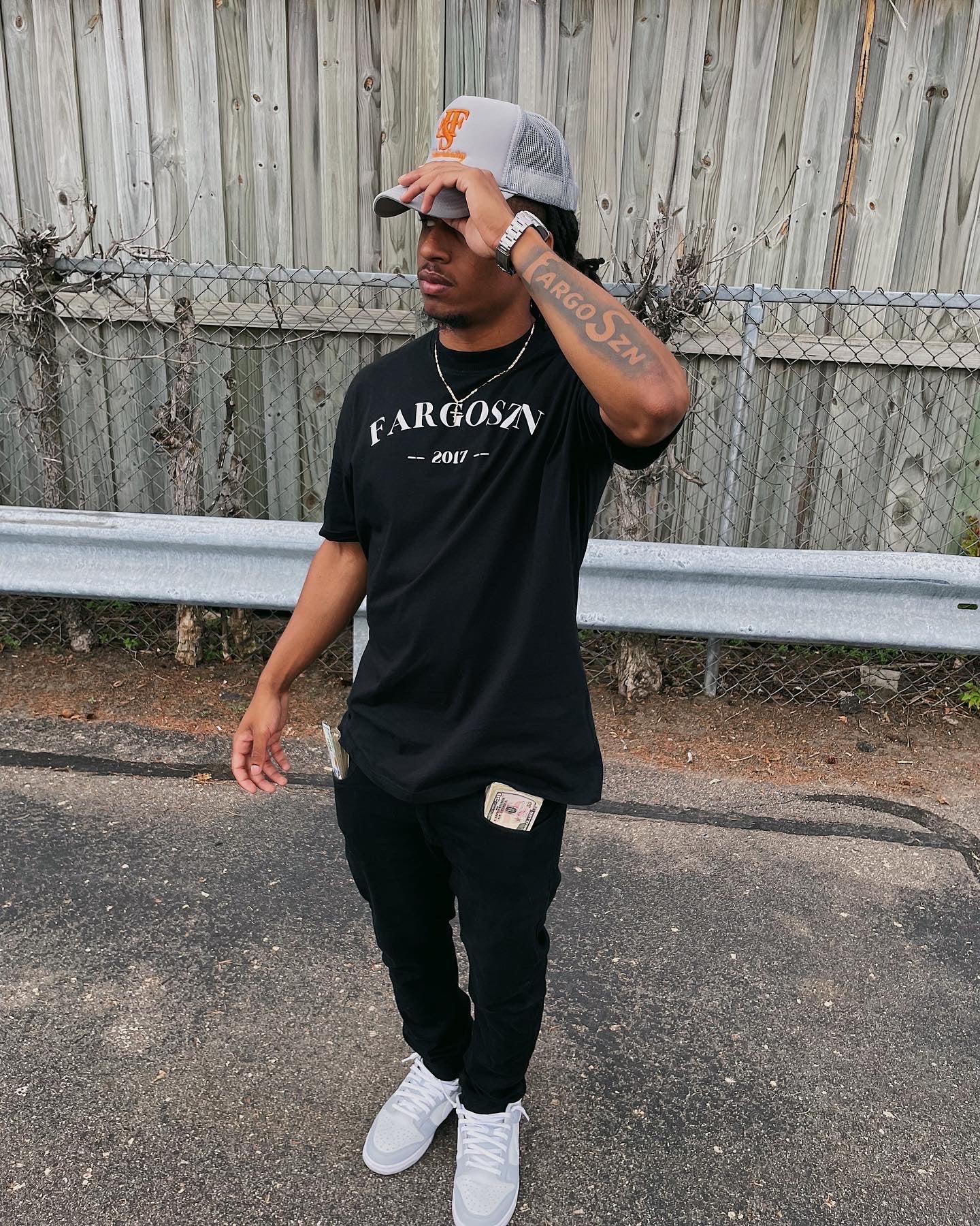 Black Oversize FargoSzn T-Shirts