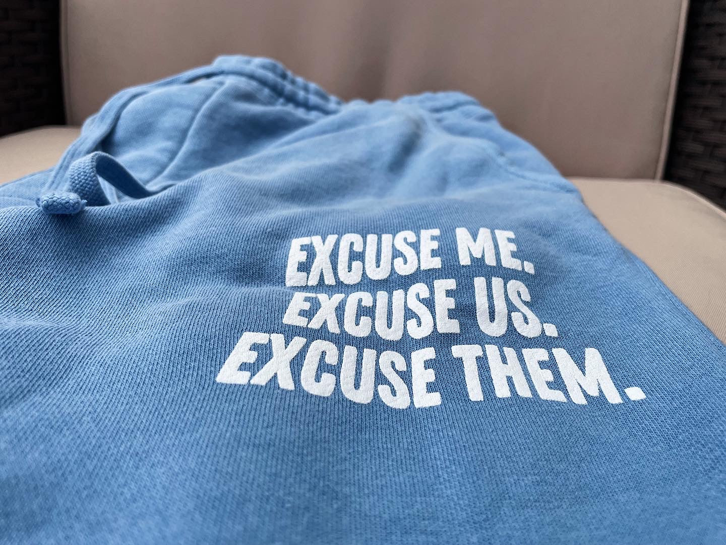 Light Blue Fargoszn Sweatshorts